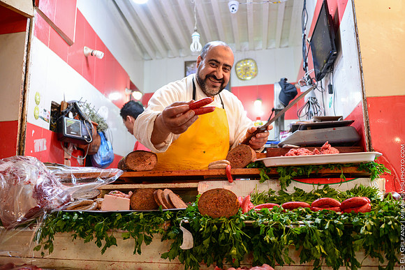 the jolly butcher - guest photo by Beth Schunke, HBIC | fes, morocco | 2017