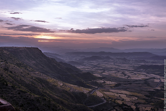 sunset in lalibela, ethiopia | 2015